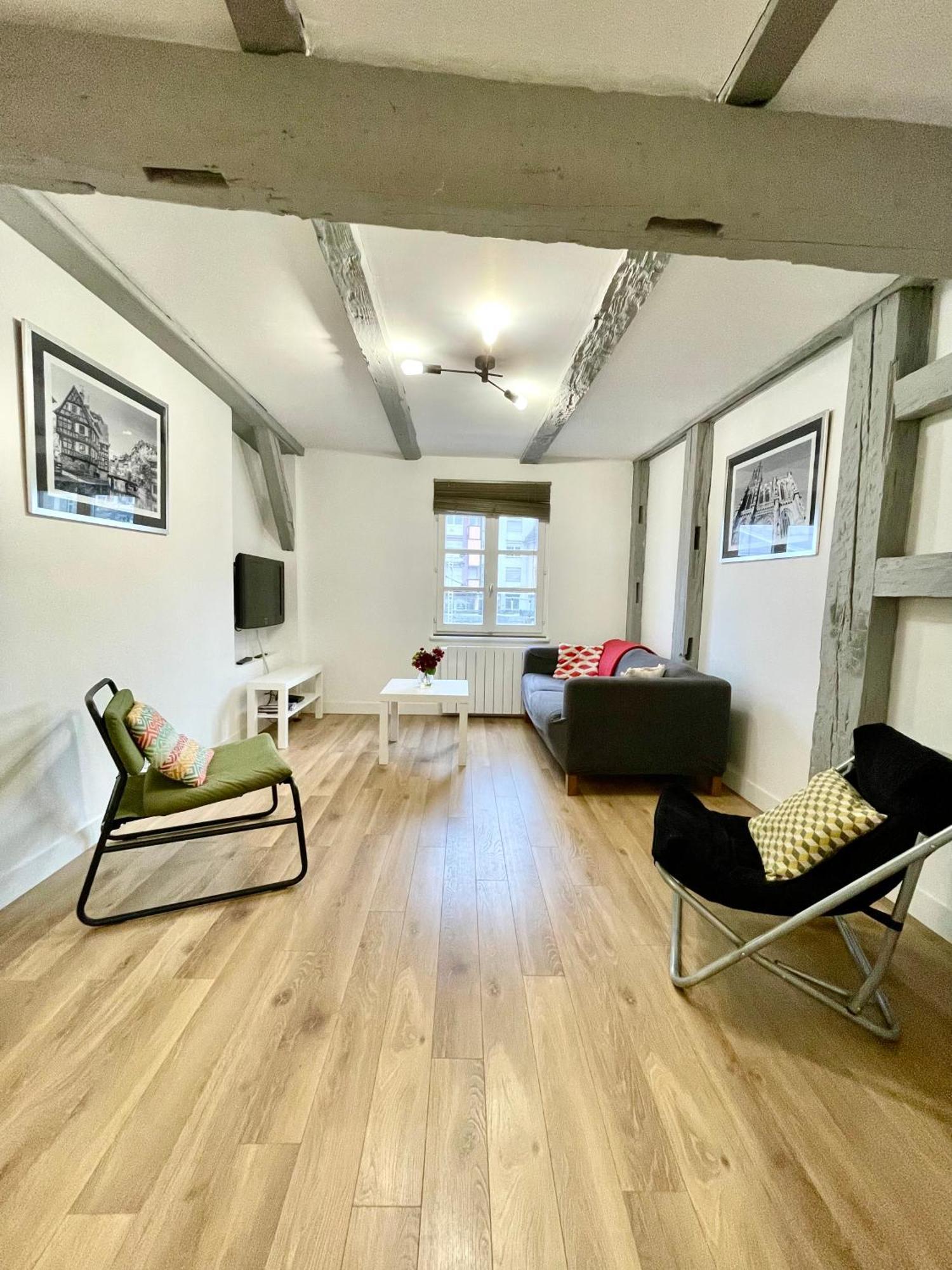Strasbourg Magnifique Appartement Centre Ville Petite France Luaran gambar